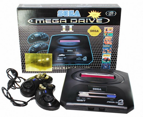 Игровая приставка Sega Mega Drive 2 (5 встроенных игр)