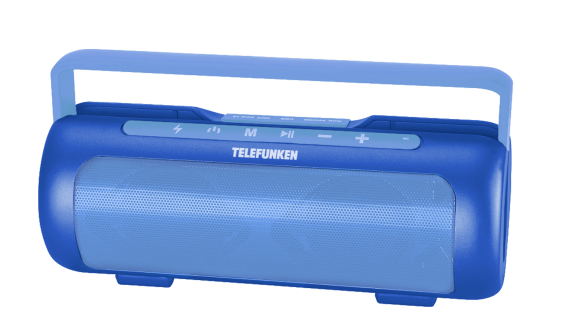 Портативная акустика TELEFUNKEN TF-PS1231B, синий