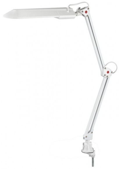Настольная лампа ЭРА NL-201-G23-11W-W, 11 Вт (белый)